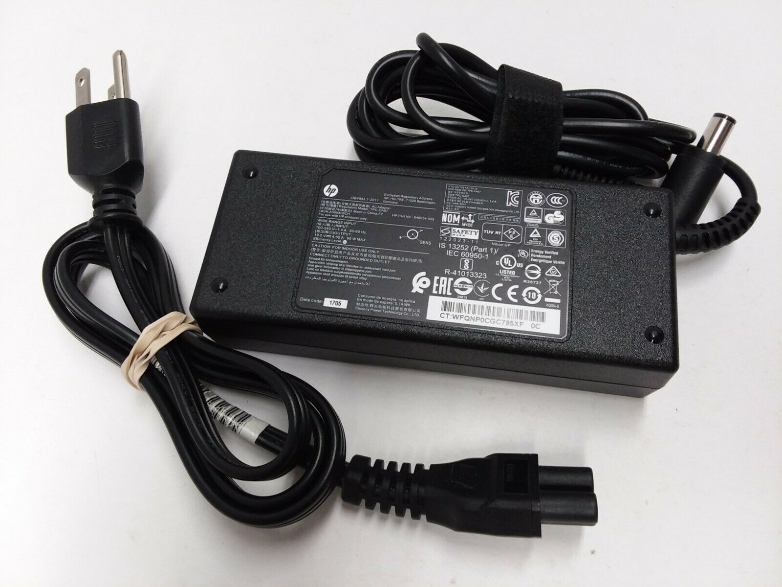 NEW HP 848054-002 19.5V 4.62A 90W Laptop Charger AC Adapter Power Supply